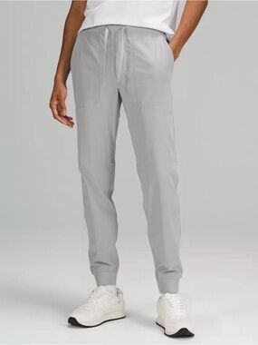 Men’s Lululemon ABC Jogger Warpstreme Large Light Gray